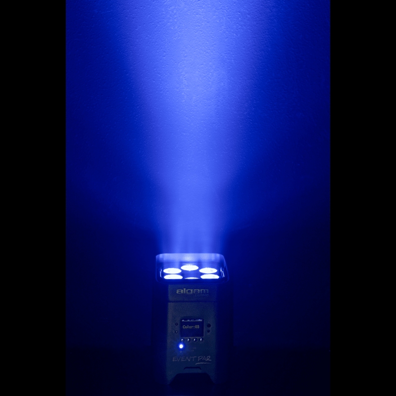 ALGAM LIGHTING EventPar 6 x 12W RGBWAUV LED PAR Accu