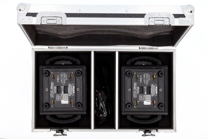 ALGAM LIGHTING Flightcase voor 2x MW19X15ZFX Moving Head