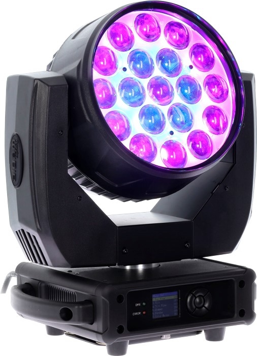 ALGAM LIGHTING LAP MW19X15ZX RGBW Wash Moving Head met Zoom