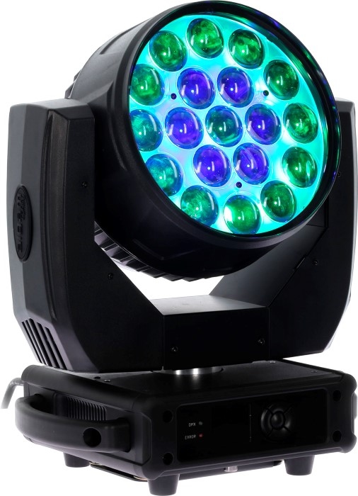 ALGAM LIGHTING LAP MW19X15ZX RGBW Wash Moving Head met Zoom