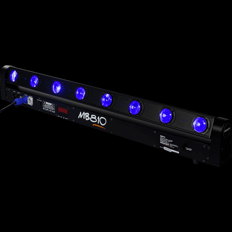 ALGAM LIGHTING MB810 8 x 10W RGBW Gemotoriseerde LED Bar