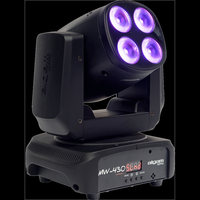 ALGAM LIGHTING MW-430 4 x 30W RGBW LED Wash Moving Head