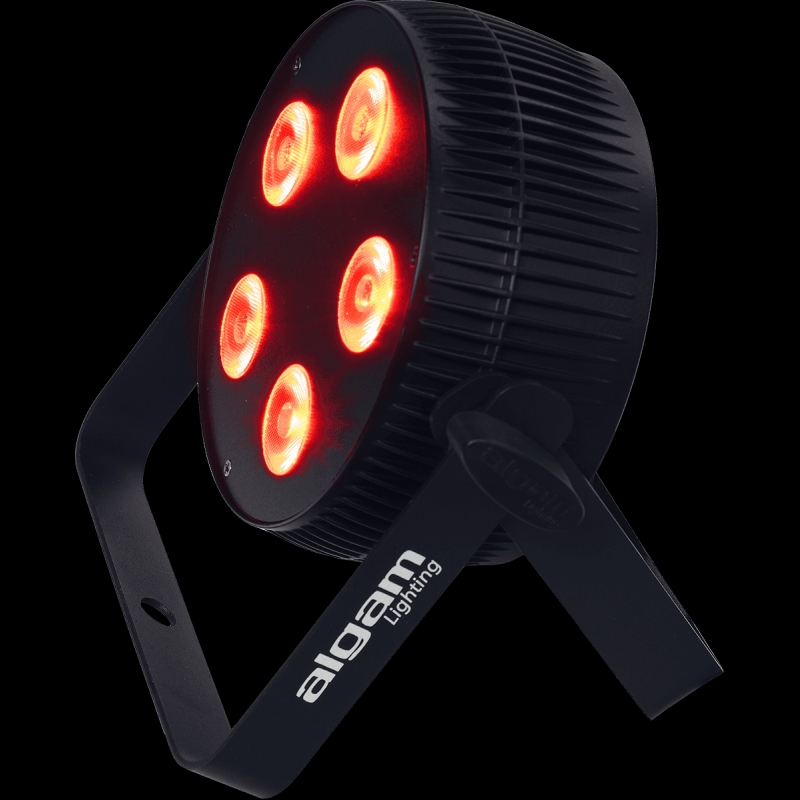 ALGAM LIGHTING SlimPar-510-HEX 5 x 10W RGBWA+UV LED PAR