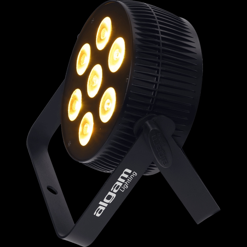 ALGAM LIGHTING SlimPar-710-HEX 7 x 10W RGBWA+UV LED PAR