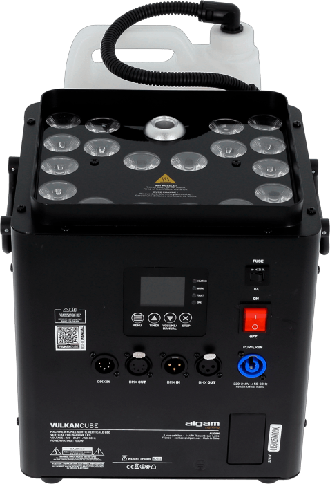 ALGAM LIGHTING Vulkan Cube Verticale LED Rookmachine