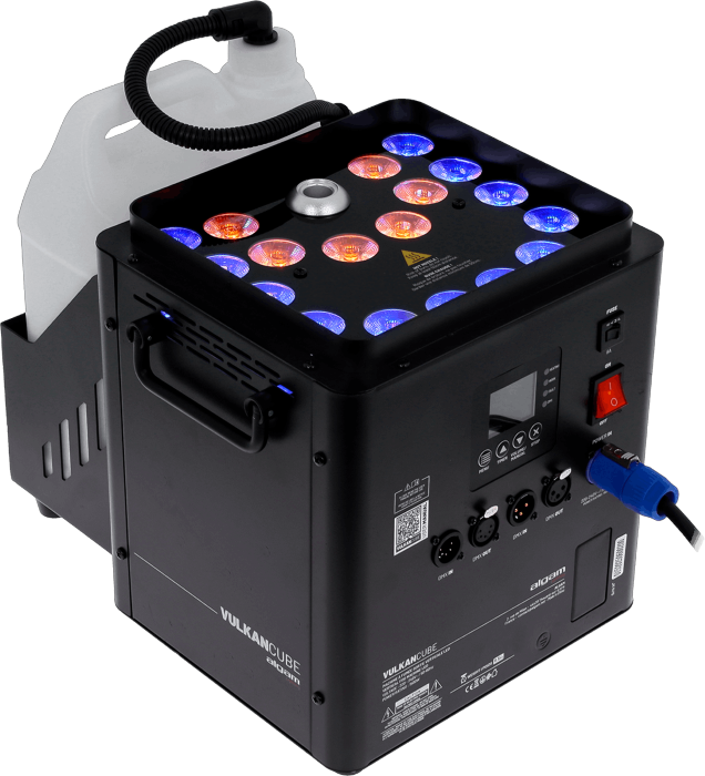 ALGAM LIGHTING Vulkan Cube Verticale LED Rookmachine