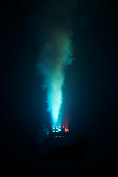 ALGAM LIGHTING Vulkan Cube Verticale LED Rookmachine