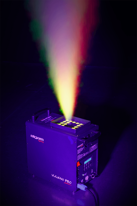 ALGAM LIGHTING Vulkan Pro Verticale rookmachine met LEDs