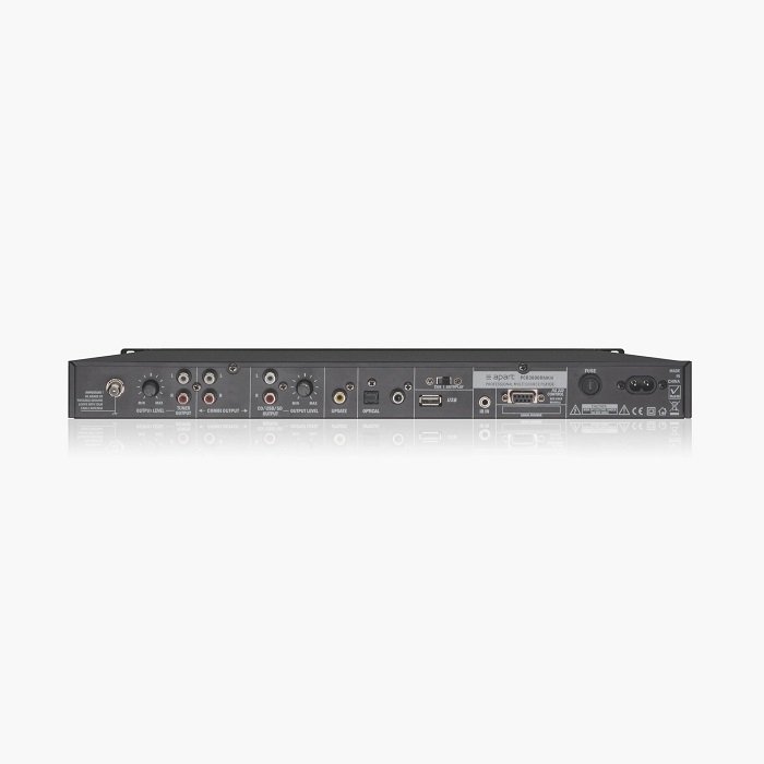 APART AUDIO / BIAMP PCR3000RM MKIII DAB+/FM RDS Tuner, CD/USB/SD speler