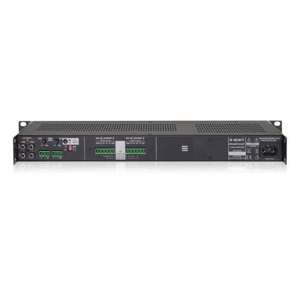APART AUDIO / BIAMP REVAMP2120T 100V 2x100W Digitale versterker