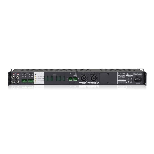 APART AUDIO / BIAMP REVAMP2150 2-kanaals versterker 2 x 165W 4 ohm