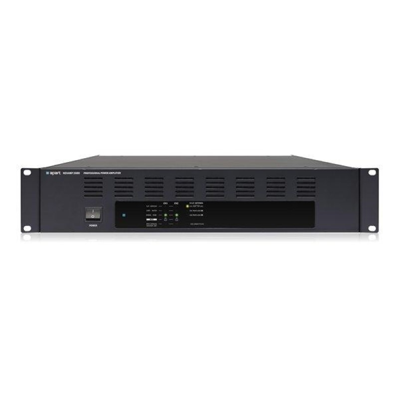 APART AUDIO / BIAMP REVAMP2600 2-kanaals versterker 2 x 600W/4 ohm