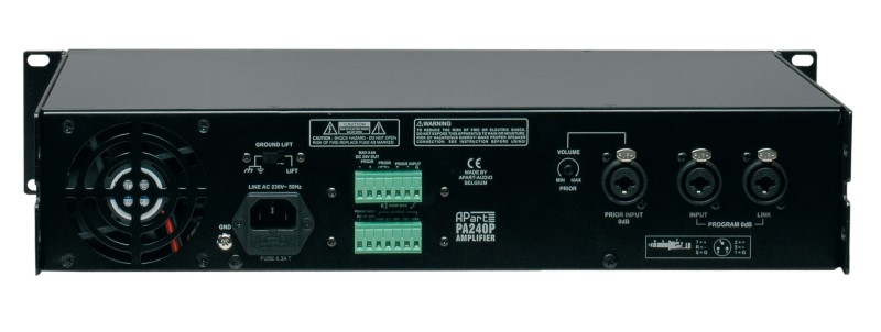 APART Audio PA240P 240W / 100V versterker