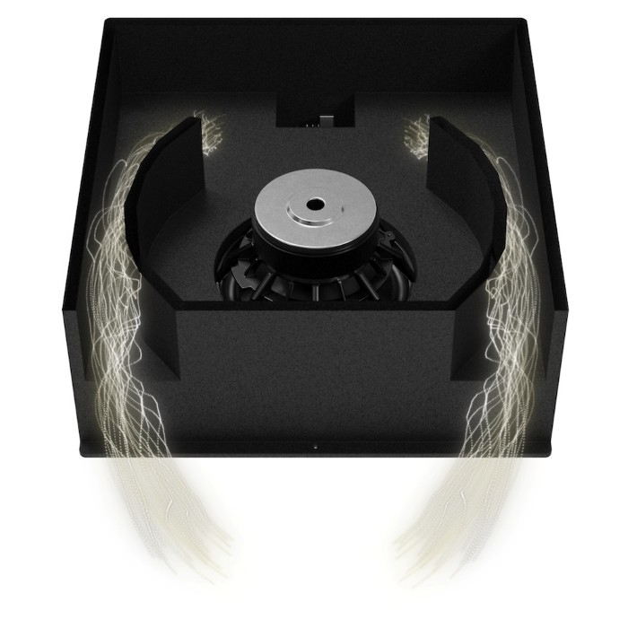 AUDAC ARCHI10X/OB Passieve Installatie Subwoofer 350W RMS Zwart