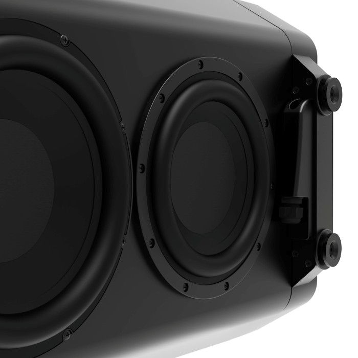 AUDAC ARCHI8X/B - Passieve Installatie subwoofer zwart 250W AES
