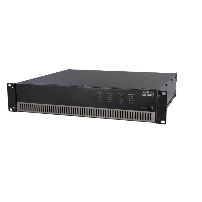 AUDAC CAP424 Eindversterker 100 Volt 4 x 240 W