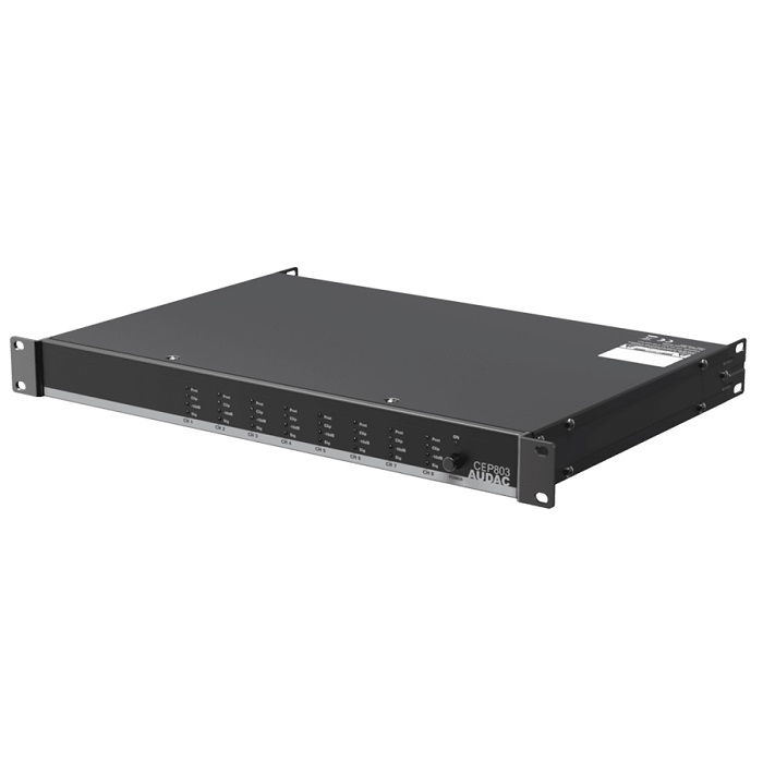 AUDAC CEP803 Eindversterker 100V/70V/4Ohm 8 x 30W