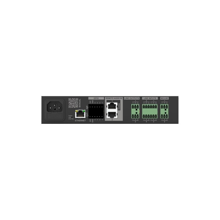 AUDAC MAIA2 Audiomixer-, Matrixprocessor 10 inputs en 2 output