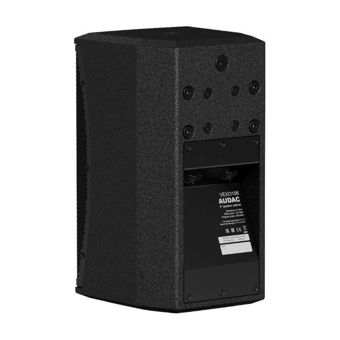 AUDAC VEXO106/B Installatiespeaker Opbouw Zwart