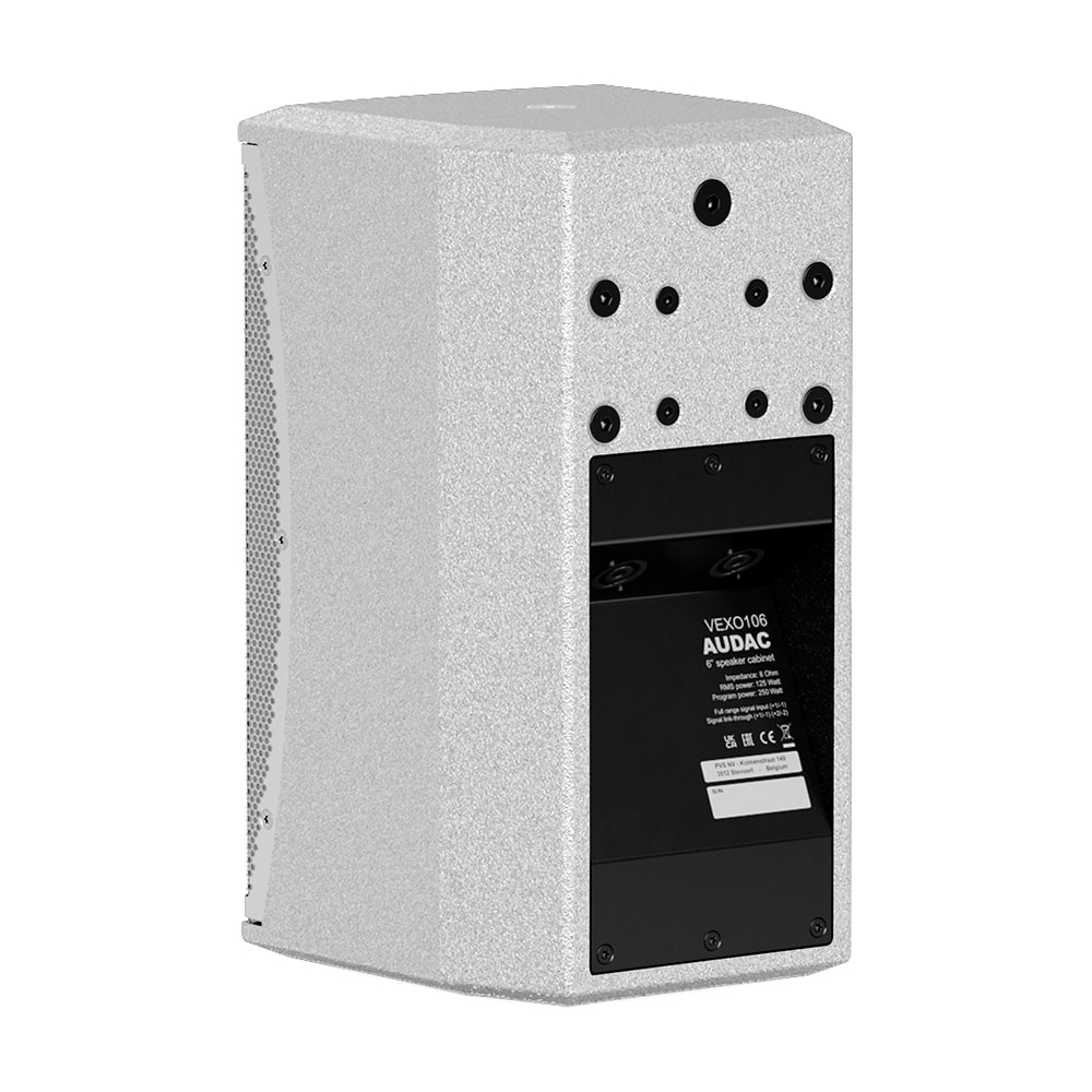 AUDAC VEXO106/W Installatiespeaker Opbouw Wit