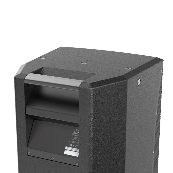 AUDAC VEXO115/B Installatiespeaker Opbouw Zwart