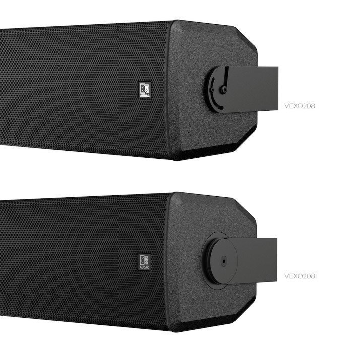 AUDAC VEXO208i/B Installatiespeaker Opbouw Zwart