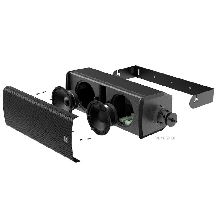AUDAC VEXO208i/B Installatiespeaker Opbouw Zwart