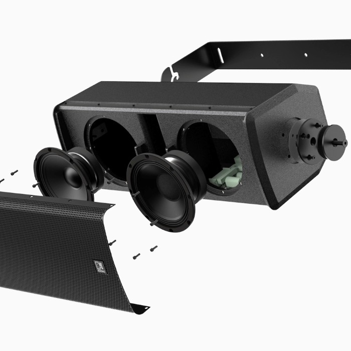 AUDAC VEXO208i/B Installatiespeaker Opbouw Zwart