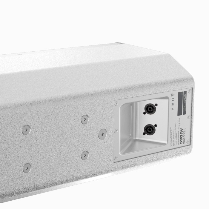 AUDAC VEXO208i/W Installatiespeaker Opbouw Wit