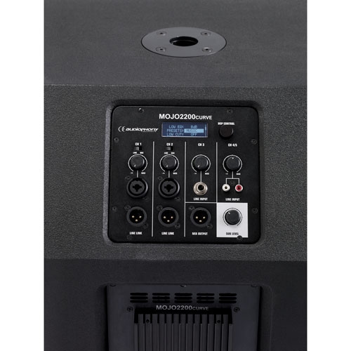 AUDIOPHONY MOJO2200curve High output Curve array systeem