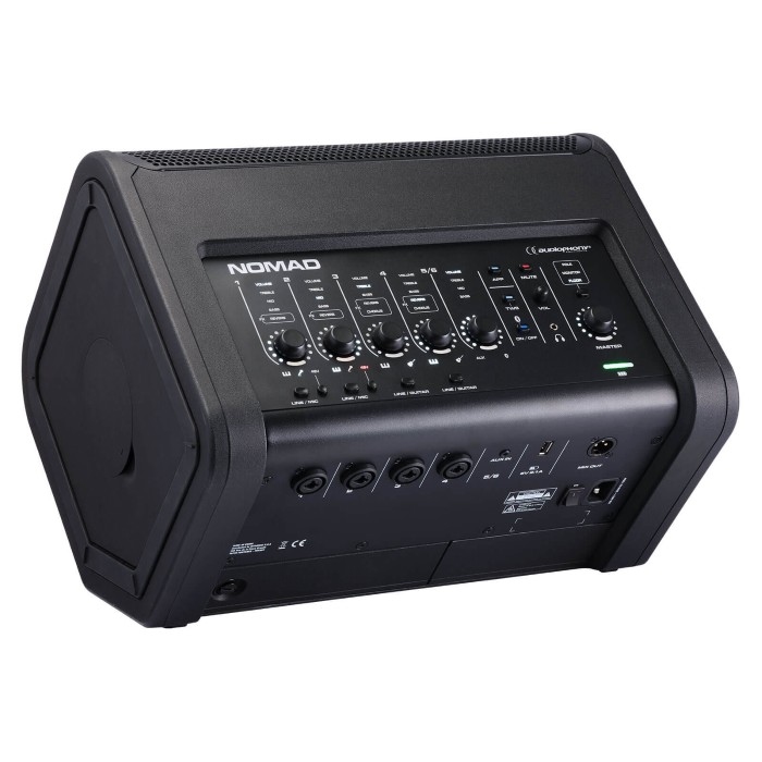 AUDIOPHONY NOMAD Actieve draagbare luidspreker 8" 200W op batterijen