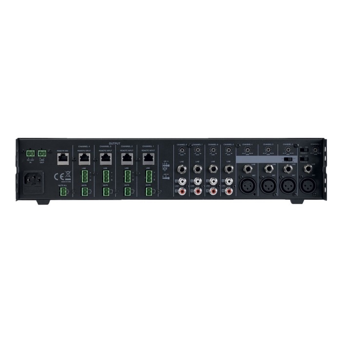 AUDIOPHONY PREZONE444 MKII 8-kanaals mengpaneel met 4 onafhankelijke uitgangen per zone
