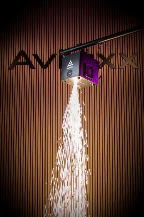 AVILEXX SPARKUS 5 Waterfall Sparkular set van 2 incl. Flightcase