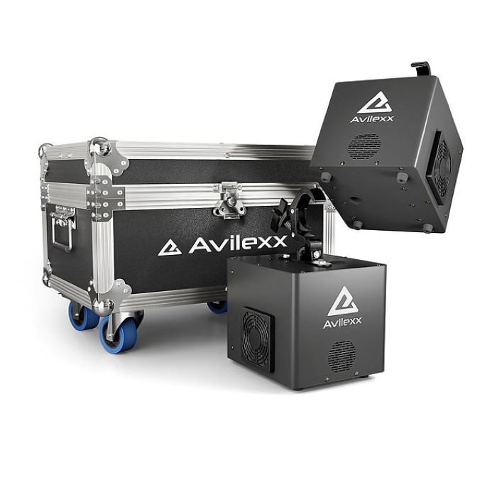 AVILEXX SPARKUS 5 Waterfall Sparkular set van 2 incl. Flightcase