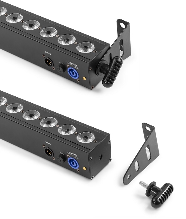 BEAMZ BBB243 LED BAR 24X 3W RGB met accu