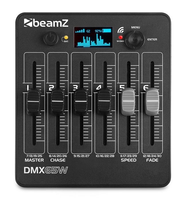BEAMZ DMX65W Draadloze DMX Controller