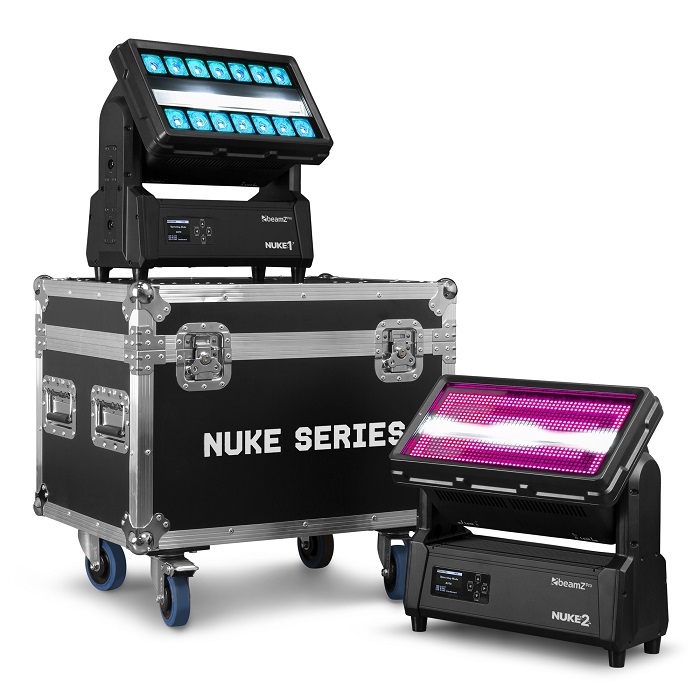 BEAMZ FLCNK02 Flightcase voor 2x Nuke Moving Head