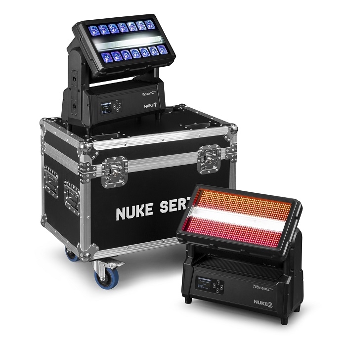 BEAMZ FLCNK02 Flightcase voor 2x Nuke Moving Head