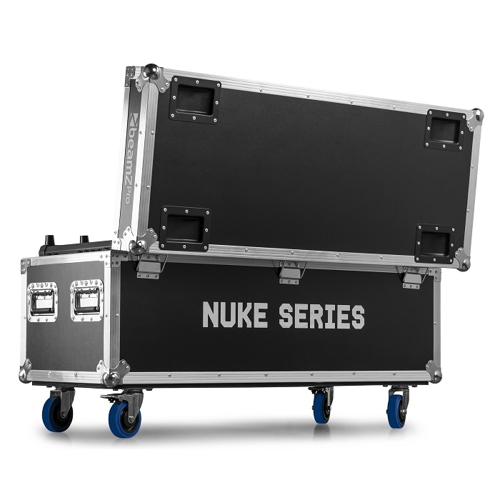 BEAMZ FLCNL04 Flightcase voor 4x NUKE Moving Head