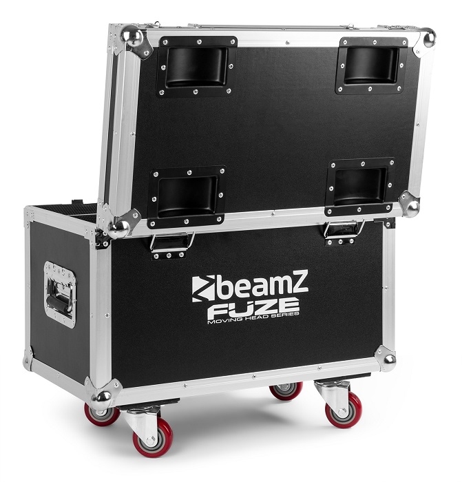 BEAMZ Flightcase voor 4x Fuze 75B / 75S & 610Z serie