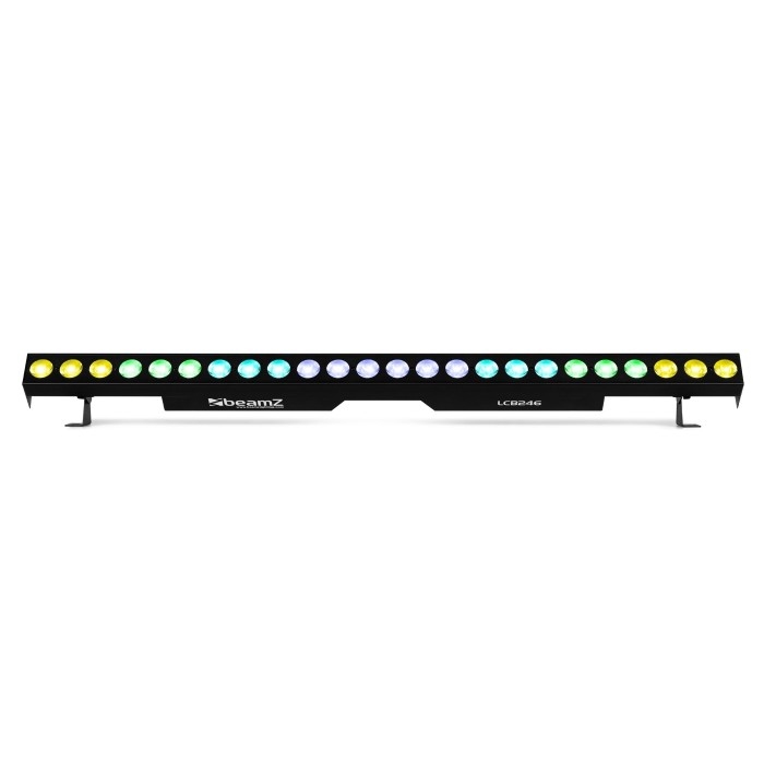 BEAMZ LCB246 LED Bar Alum 24 x6 W RGBWA-UV
