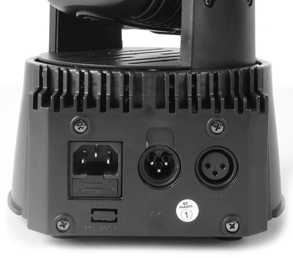 BEAMZ MHL108MK4 Mini Moving Head 18 x 3W 3-in-1 RGB LEDs