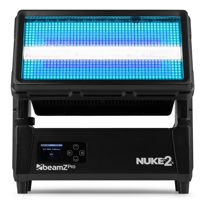 BEAMZ NUKE2 Gemotoriseerde Strobe / Wash Outdoor IP65