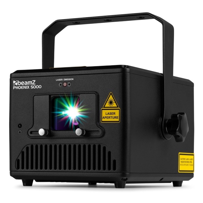 BEAMZ Phoenix 5000 Analoog Laser Systeem