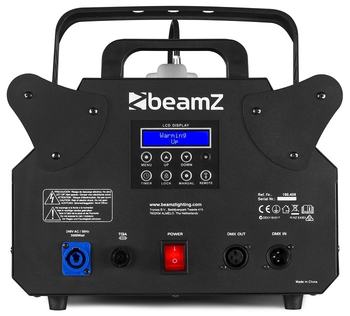 BEAMZ S3500 Rookmachine met DMX aansturing