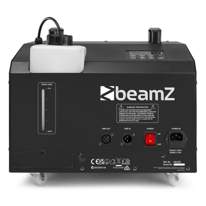 BEAMZ SB2000LED Smoke & Bellen Machine RGB LEDS