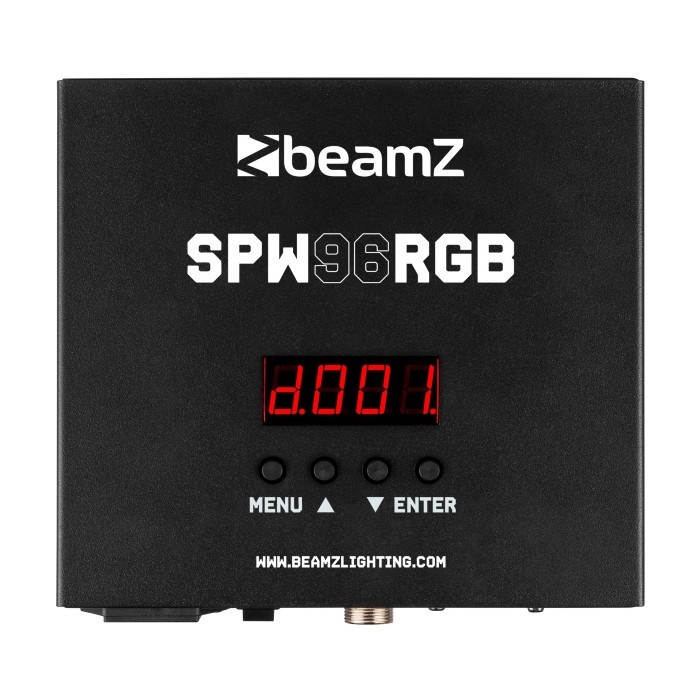 BEAMZ SPW96RGB Sparkle Wall 3x2m met Controller en 96 RGB LEDs