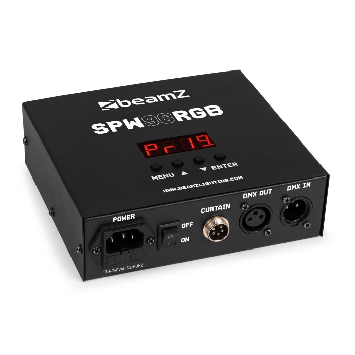 BEAMZ SPW96RGB Sparkle Wall 3x2m met Controller en 96 RGB LEDs