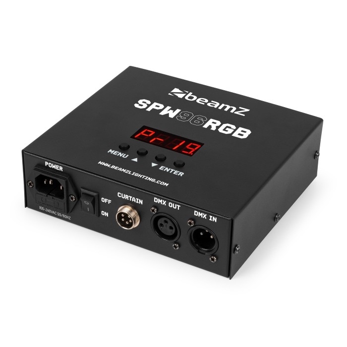 BEAMZ SPW96RGB Sparkle Wall 3x2m met Controller en 96 RGB LEDs