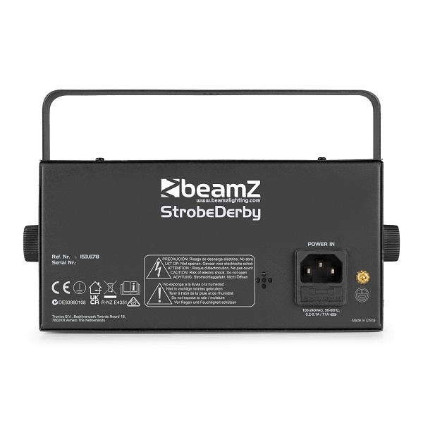 BEAMZ StrobeDerby 2-in-1 Party Effect